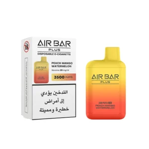 Air Bar Plus 3500 Puffs Peach Mango Watermelon