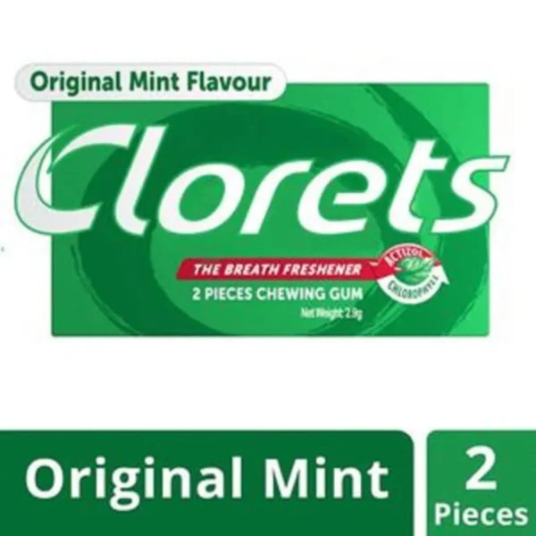 Clorets Original Mint 2 pieces