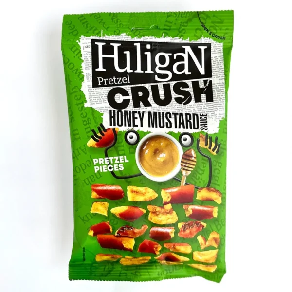 Huligan Pretzel crush honey mustard