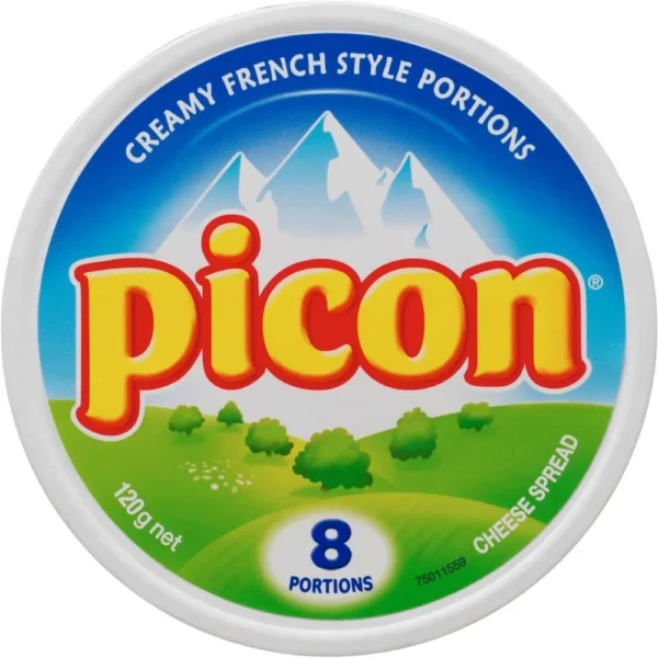 Picon Processed Cheese 8 portions 120g