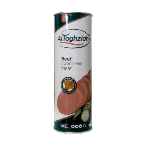 Al Taghziah Beef Luncheon Meat 840g