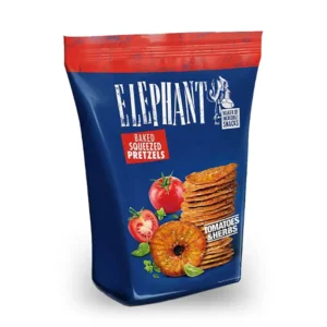 Elephant Pretzels Tomatoes
